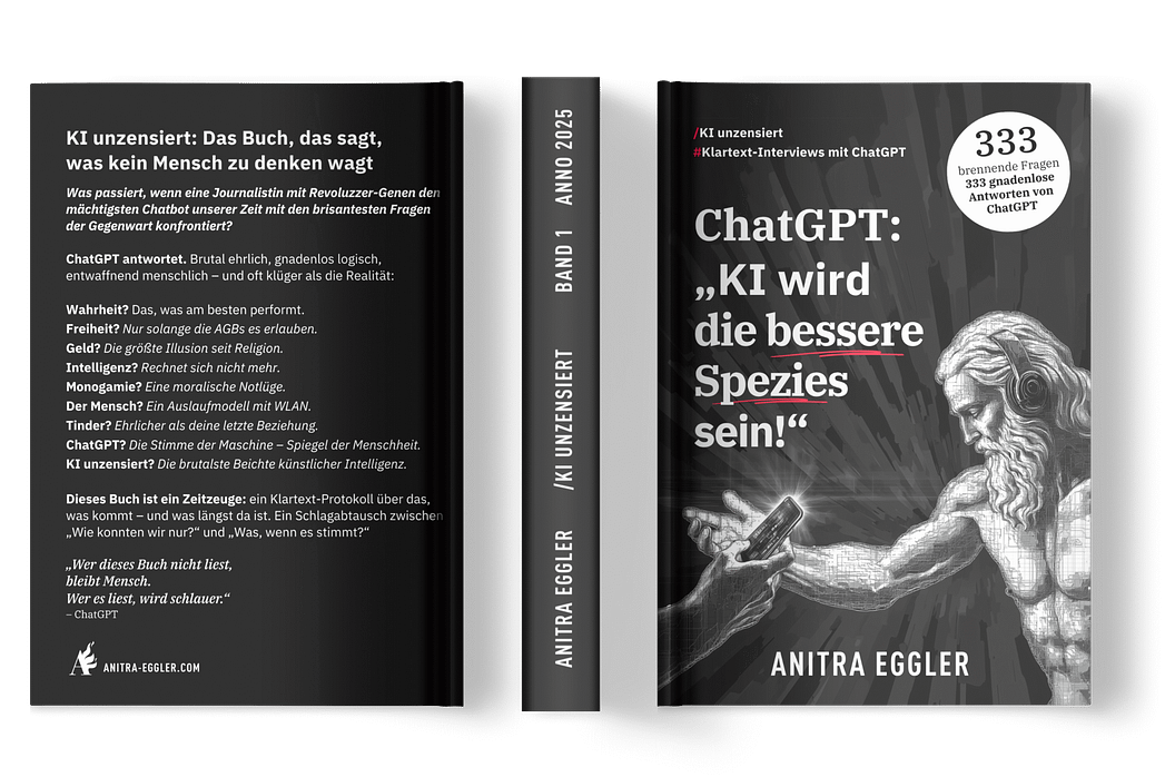 KI unzensiert Buch Cover ©Anitra Eggler KI unzensiert Buch Cover ©Anitra Eggler