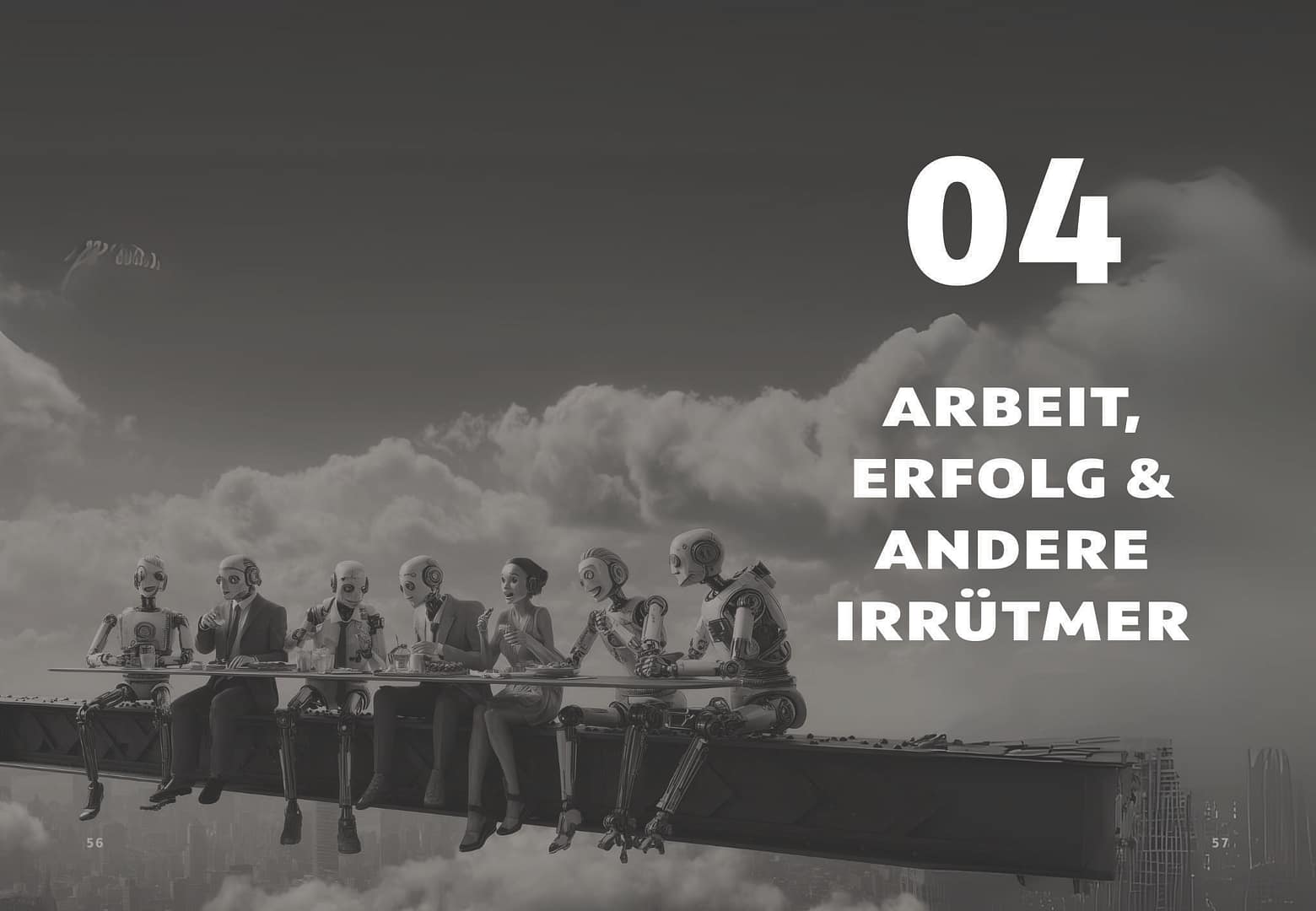 Blick ins Buch: KI unzensiert - Die ChatGPT-Interviews — Doppelseite: Kapitel 