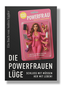 3D-Buchcover des Buchs Die Powerfrauen-Lüge von Anitra Eggler