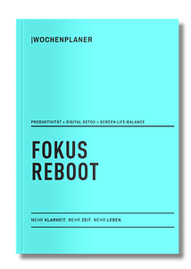 Wochenplaner Fokus Reboot Cover ©LIKE Publishing Anitra Eggler