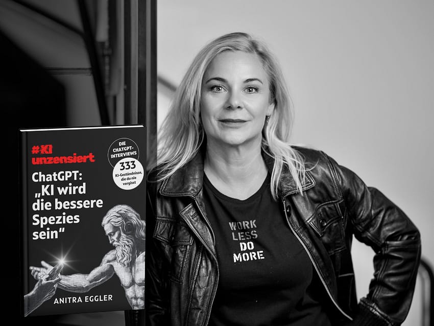 Anitra Eggler - Autorin von „KI unzensiert: Die ChatGPT-Interviews“